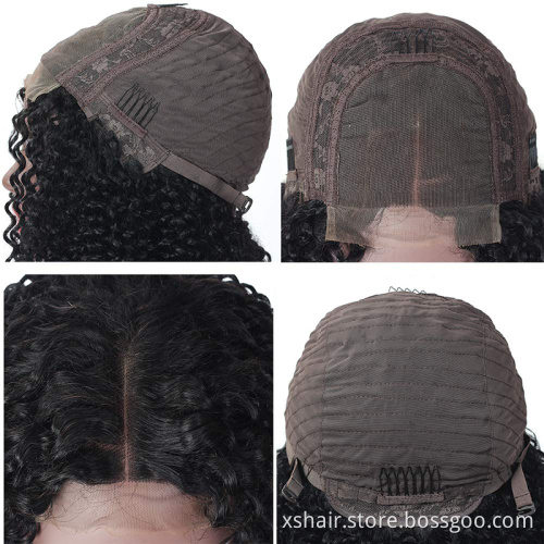 Short Black Woman Lace Front African Bob Brazilian Remy Human Hair Wig Wholesale Human Hair Lace Front Wig